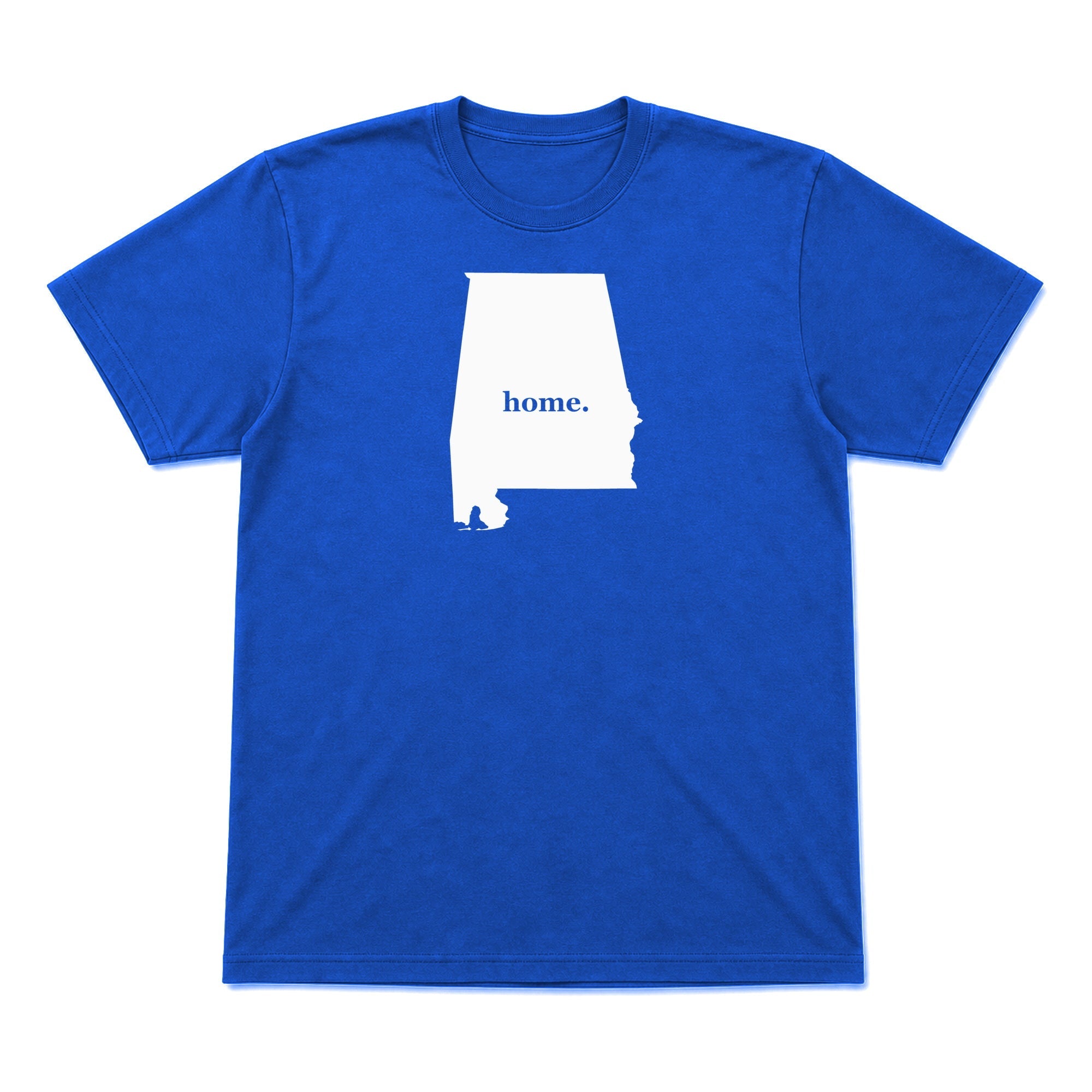 Alabama home graphic T-shirt in royal blue