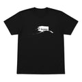 Alaska home graphic T-shirt in black