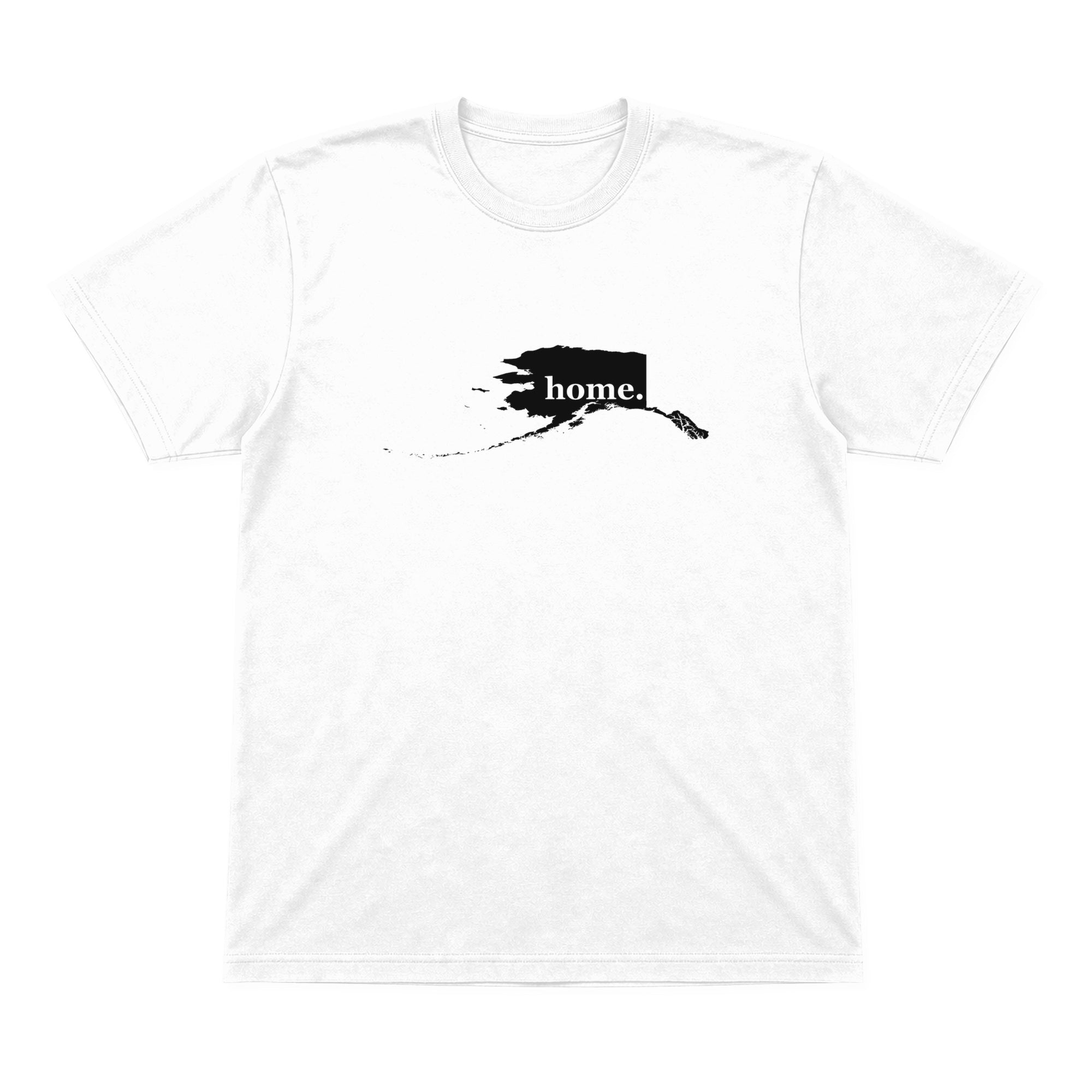 Alaska home graphic T-shirt in white