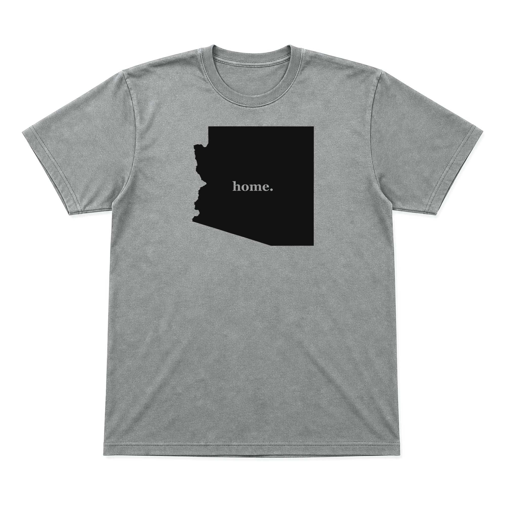 Arizona home graphic T-shirt in heather gray