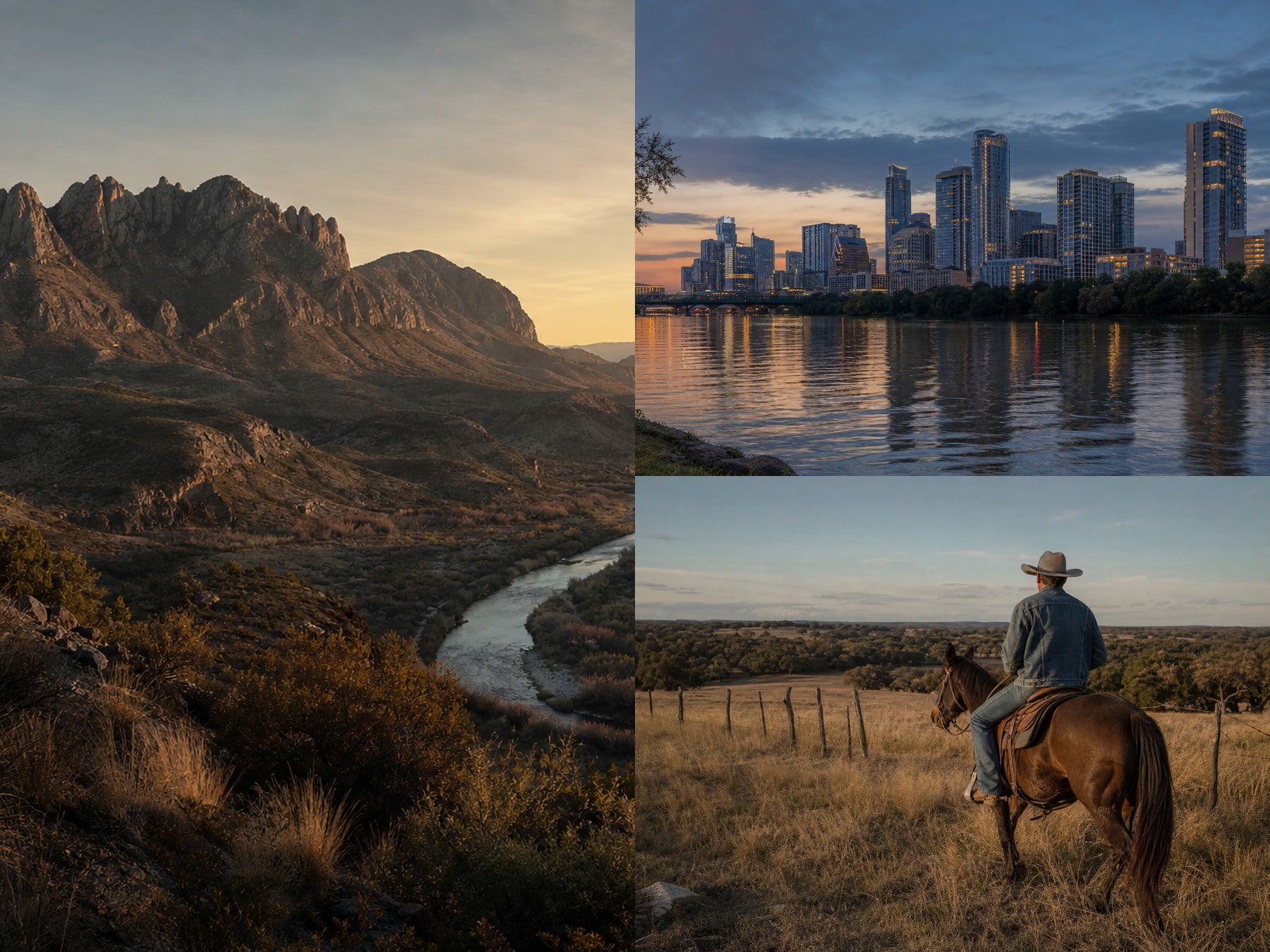 West Texas canyon at sunrise